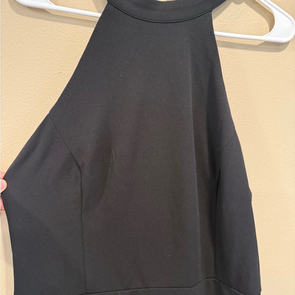 Lulu's Black strapped  Maxi Dress - Picture 3 of 8